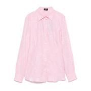 Roze Shirt voor Vrouwen Elegante Stijl Etro , Pink , Dames