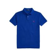 Royal Heritage Korte Mouw Slim Fit Polo Polo Ralph Lauren , Blue , Her...