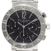 Pre-owned Metal watches Bvlgari Vintage , Black , Heren