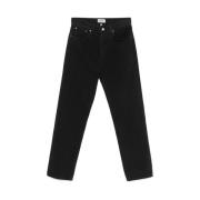 Zwarte Klassieke Five-Pocket Jeans Agolde , Black , Heren