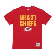 Kansas City Chiefs Logo Tee Mitchell & Ness , Red , Heren