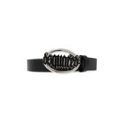 Leren riem Dsquared2 , Black , Dames