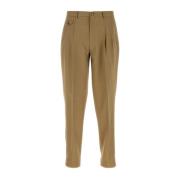 Khaki wollen broek Etro , Green , Heren