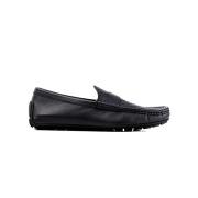 Klassieke Slip-On Loafer Schoenen Gucci , Black , Heren