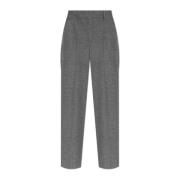 Wollen broek met wijde pijpen Officine Générale , Gray , Dames