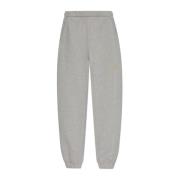 Sweatpants met logo The Attico , Gray , Dames