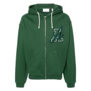 Groene Katoenen Casual Hoodie Sweater Axel Arigato , Green , Heren