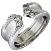 Pre-owned White Gold rings Cartier Vintage , White , Dames