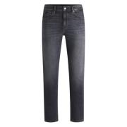 Stijlvolle Jeans voor Mannen Hugo Boss , Gray , Heren