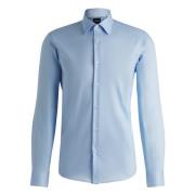 Herenoverhemd Hugo Boss , Blue , Heren