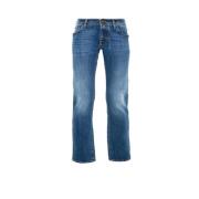 Regular Fit Lage Taille Jeans Jacob Cohën , Blue , Heren