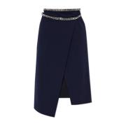 Rok met kenmerkende ketting Stella McCartney , Blue , Dames