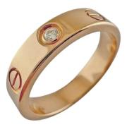 Pre-owned Rose Gold rings Cartier Vintage , Pink , Dames