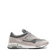 Grijze Suède Mesh Sneakers New Balance , Gray , Heren