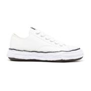 Witte Canvas Lage Sneaker Mihara Yasuhiro , White , Dames