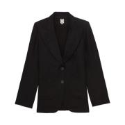 Thadee Jacket Ines De La Fressange Paris , Black , Dames