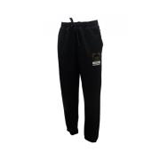 Zwarte Katoen Elastaan Sweatpants V1A6814 - 4424 Moschino , Black , He...