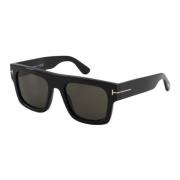 Vierkante 'Fausto' zonnebril Tom Ford , Black , Dames