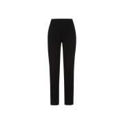 Stoffen Broek Frank Walder , Black , Dames