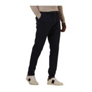 Donkerblauwe Stijlvolle Pantalon Genti , Blue , Heren