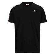 Coen Slim 222 Banda T-shirt Kappa , Black , Heren