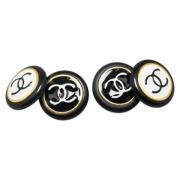 Pre-owned Yellow Gold chanel-jewelry Chanel Vintage , Black , Dames