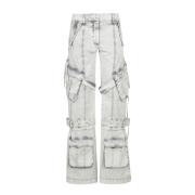 Slim Fit Denim Jeans Acne Studios , White , Dames