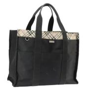 Pre-owned Nylon handbags Burberry Vintage , Black , Dames