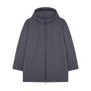 Veelzijdige Parka met Re-Goose Down Paul & Shark , Black , Heren