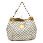 Pre-owned Cotton louis-vuitton-bags Louis Vuitton Vintage , White , Da...