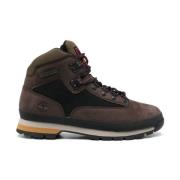 Bruine Suède Enkellaarzen Timberland , Brown , Heren