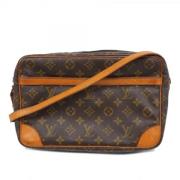 Pre-owned Fabric shoulder-bags Louis Vuitton Vintage , Brown , Dames