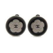 Pre-owned Metal chanel-jewelry Chanel Vintage , Black , Dames