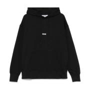 Stijlvolle Nero Sweatshirt voor Mannen Msgm , Black , Heren