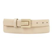 Smalle riem met elegant gesp Kazar , Beige , Dames