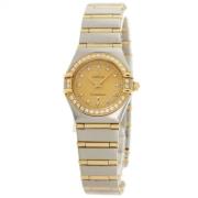 Pre-owned Yellow Gold watches Omega Vintage , Yellow , Dames