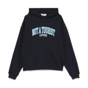 Blauwe Sweatshirt voor Mannen Msgm , Blue , Heren