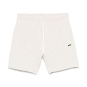 Witte Shorts met Elastische Tailleband Autry , White , Heren