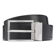 Zwarte Riemencollectie Hugo Boss , Black , Heren