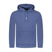 Blauwe Hoodie 41 Collectie Polo Ralph Lauren , Blue , Heren