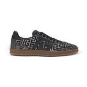 Zwaan trainers in PB Labyrinth jacquard Balmain , Black , Heren