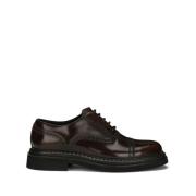 Geperforeerde leren veterschoenen Bruin Dolce & Gabbana , Brown , Here...