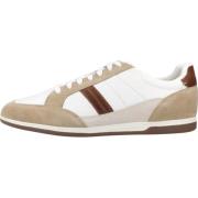 Casual Sneakers Renan Stijl Geox , Beige , Heren