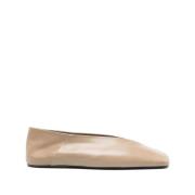 Beige Ballerina Schoenen voor Vrouwen Jil Sander , Beige , Dames