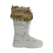 Monaco Synthetische Schoen Moon Boot , White , Dames