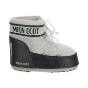 Lage Nylon Icoon Winterlaarzen Moon Boot , White , Heren