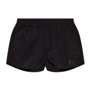 Logo shorts Golden Goose , Black , Dames