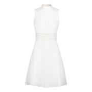 Elegant Kantinzet Cocktailjurk vera mont , White , Dames