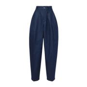 Denim Curzio Broek Jacquemus , Blue , Dames