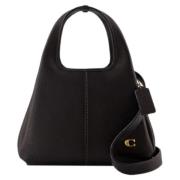 Leather shoulder-bags Coach , Black , Dames